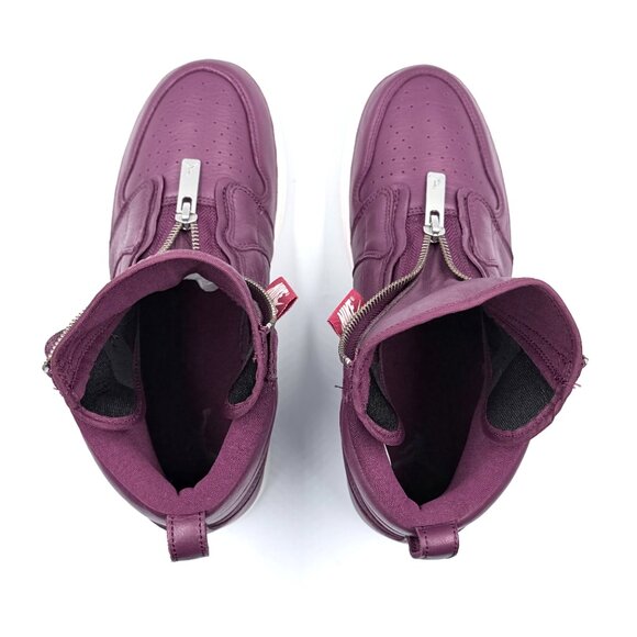 Wmns Air Jordan 1 Retro High Zip 'Bordeaux' - Picture 3 of 13